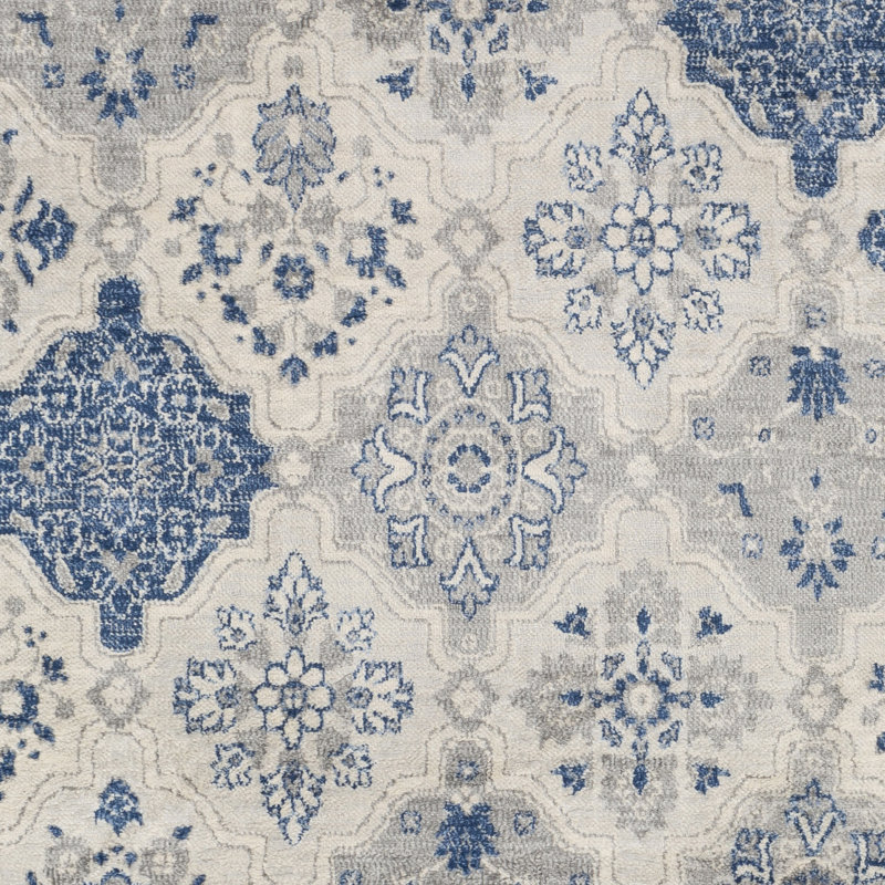 Charlton Home® Swaney Performance Beige/Gray Rug & Reviews Wayfair